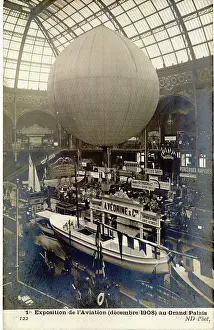Laviation: Exposition de l'Aviation held at the Grand Palais