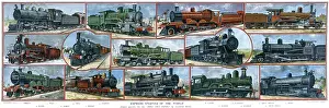 Terry Parker Collection (iln): Express Engines Of The World by Laurence Davis