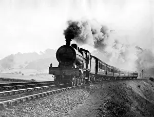 Bakewell: The express train from St. Pancras to Manchester, 1927