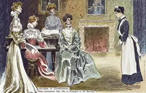 Snooty: Expressions - Maid announces engagement