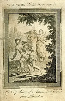 1780s: The expulsion of Adam and Eve from Paradise