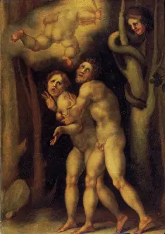 Pontormo: Expulsion of Adam & Eve, by Pontormo