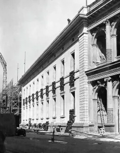 Stucco: Extension of the Reich Chancellery, 1938