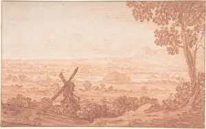 Weenix: An Extensive Panoramic Landscape with a Windmill