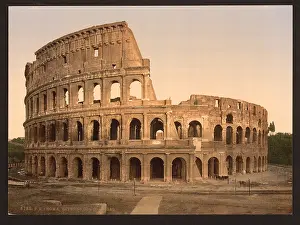 Coliseum: Exterior of the Coliseum, Rome, Italy