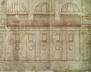 Assumption: Exterior elevation of the facade of the Cathedral of Vallado