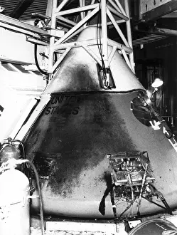 Nasas: Exterior of NASA's Apollo 1 space capsule ?