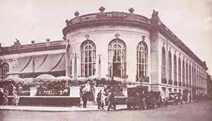 Deauville: The exterior of the Restaurant des Ambassadeurs, part of the