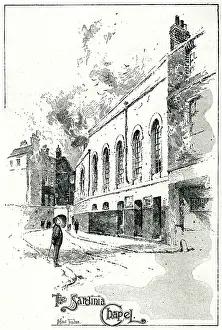Sardinian: Exterior of the Sardinian Chapel, 1897