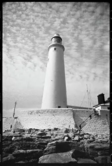 Weathervane: Exterior view of the 19th century lighthouse