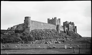 Bamburgh: Exterior view of Bamburgh Castle
