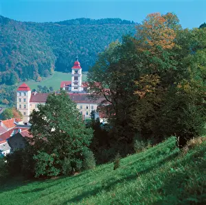 Lilienfeld: Exterior view of the Cisterciane monastery