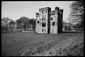 Hylton: An exterior view of Hylton Castle, seen from the