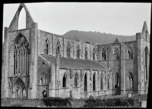 Trefoil: Exterior view of Tintern Abbey