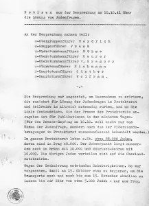 Masons: Extermination of Jews in Czechoslovakia, 1941
