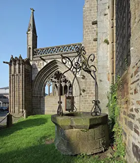 Samsons: External well, Cathedral Saint-Samson, Dol-de-Bretagne