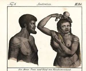 Goedsches: Extinct Palawa or Palervar aborigines, Tasmania, Australia