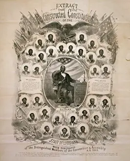 Lieut: Extract from the reconstructed Constitution of the state of