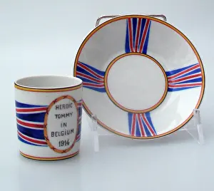 Esteem: An extremely rare porcelain coffee cup - WWI