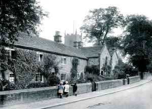 Eyam: Eyam, the Plague Cottages 1910