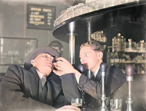 Withcolourisedpic: EYE WASH IN THE PUB