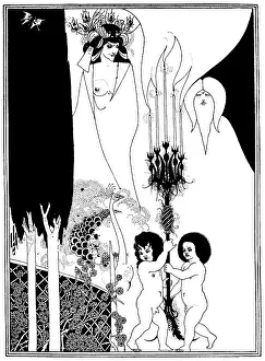 Salome: The Eyes of Herod, by Aubrey Beardsley