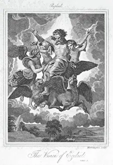 Reuben Luke Collection: Ezekiel's vision