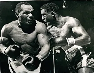Walcott: Ezzard Charles v. Jersey Joe Walcott, boxing match, Detroit