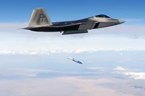 Releases: F-22 Raptor releases a 1 000-pound over ?