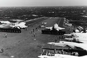 Warplane: F-4 Phantom II aircraft are readied for launch