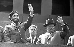 F. Castro visiting USSR