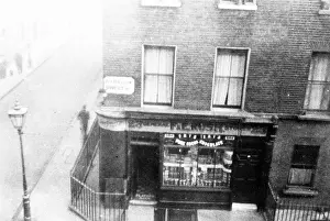 Tobacconist: F E Rush newsagent, Aybrook Street, Marylebone, London