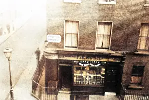 Tobacconist: F E Rush newsagent, Aybrook Street, Marylebone, London