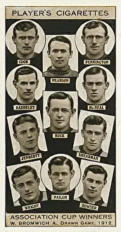 Finalists: FA Cup finalists - West Bromwich Albion, 1912, drawn game