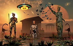 Mystical: The fabled city of Atlantis caught in a space time bubble