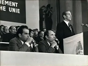 Radicals: Fabre, Marchais and Mitterrand, coalition convention
