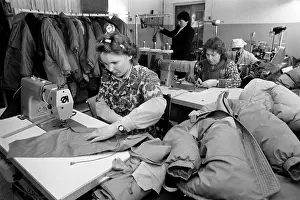 Cooperative: Fabrication of down-padded coats, 1993