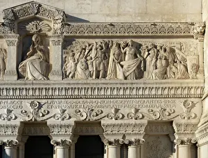 Fourviere: Facade, Basilique Notre-Dame de Fourviere, Lyon, France