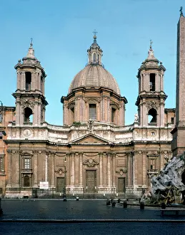 Navona: Facade of the Church of