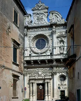 Riccardi: Facade of the Church of