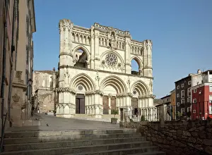 Gracia: Facade, Cuenca Cathedral, Cuenca, Spain