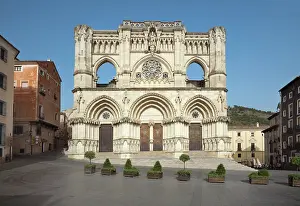 Gracia: Facade, Cuenca Cathedral, Cuenca, Spain
