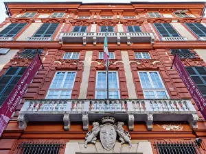 Garibaldi: Facade, Palazzo Rosso, Genoa, Italy
