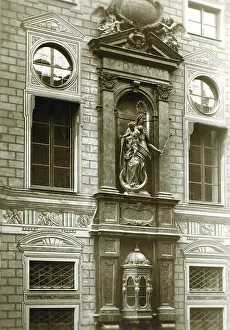Restauration: Facade of the residence in Munich