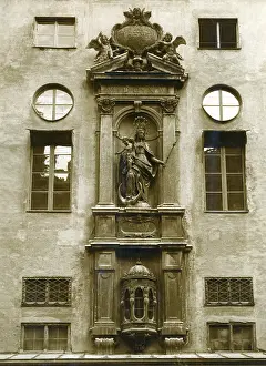Restauration: Facade of the residence in Munich