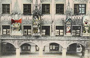 Photochromic: Facade of the town hall in Ulm