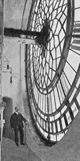 Clockface: Behind the face of Big Ben, Westminster, London