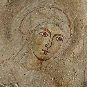 Frosinone: Face of a female saint