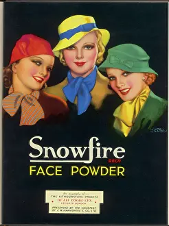 Snowfire: Face Powder Advert