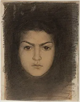 Sargent: Face of a woman